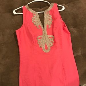 Size 8 Pink Salmon Janice shift